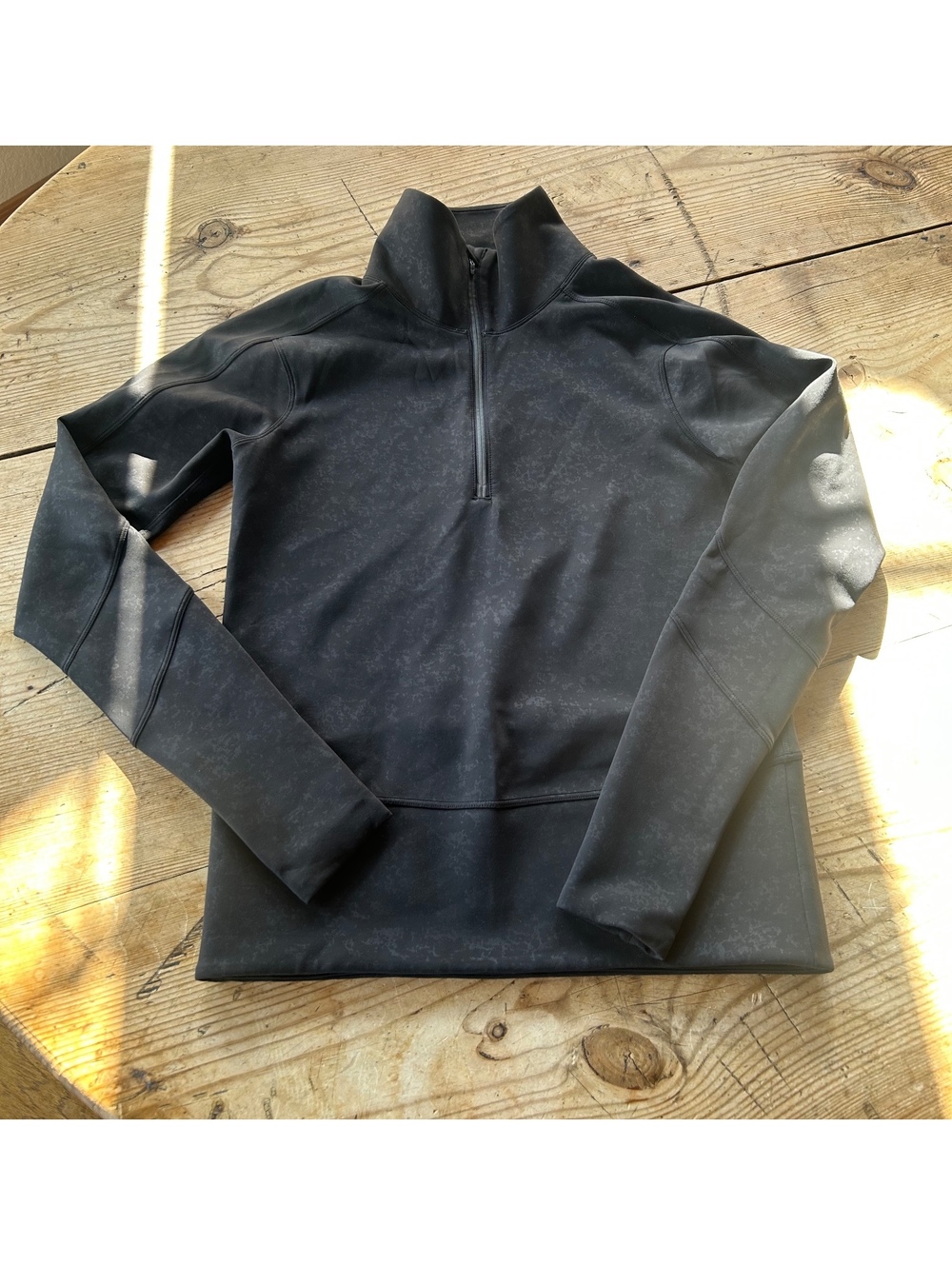 Lululemon Run to Reset Speckled Half Zip Pullover XS